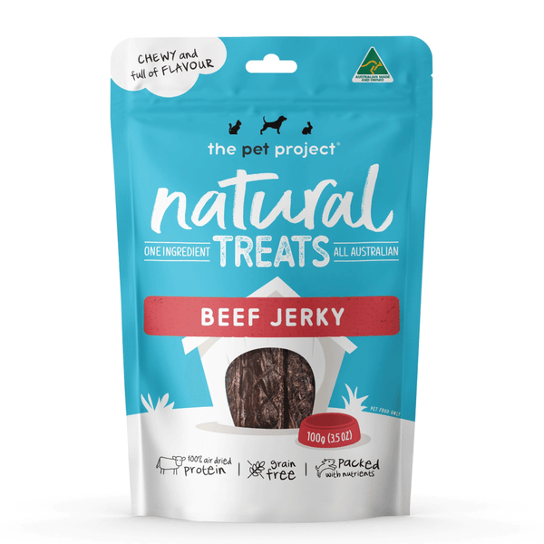 The Pet Project Natural Treats Beef Jerky