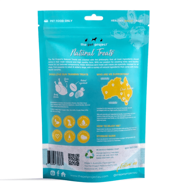 The Pet Project Natural Treats Chicken Training Treats